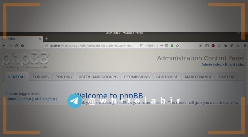 ⚠️ مشکل امنیتی CSRF Token Hijacking در phpBB که منجر به Stored XSS می‌گردد ...