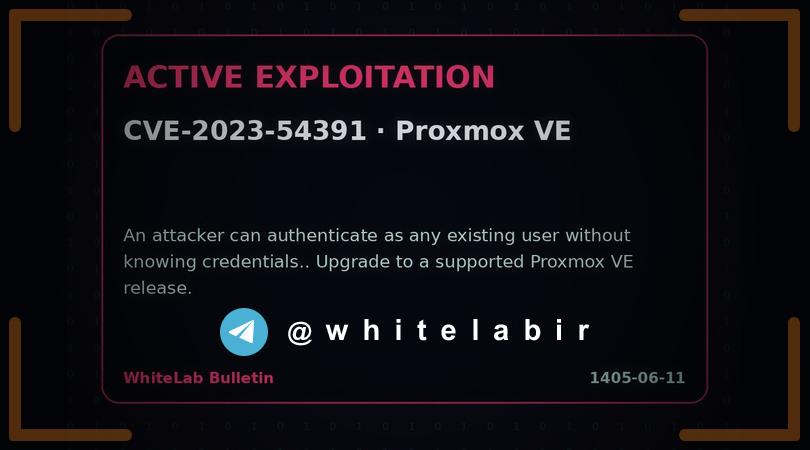 🚨 آسیب‌پذیری جدی دور زدن احراز هویت در Proxmox VE ...